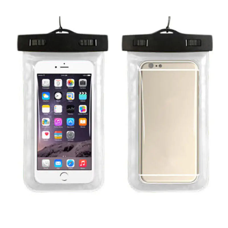 3-Pack Waterproof Floating Phone Pouch – Universal Dry Bag Case for iPhone & Samsung (Beach, Swimming & Water Sports)