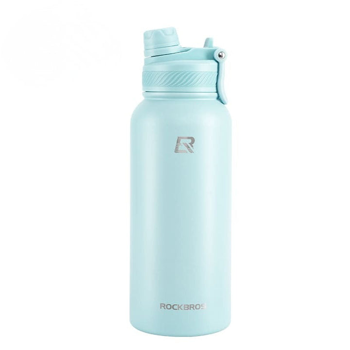 Stainless Steel Insulated Sports Water Bottle with Straw
