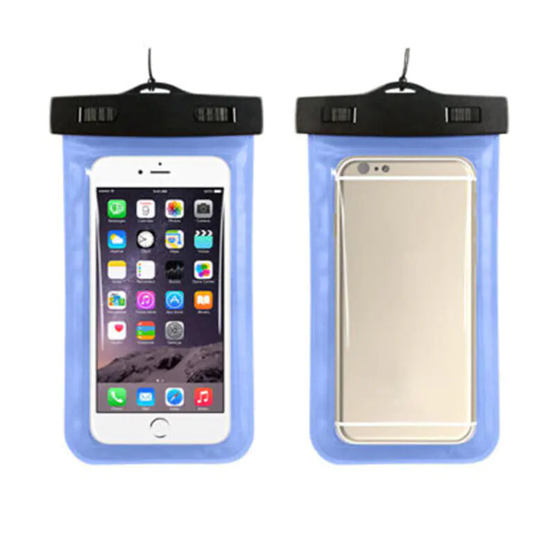 3-Pack Waterproof Floating Phone Pouch – Universal Dry Bag Case for iPhone & Samsung (Beach, Swimming & Water Sports)