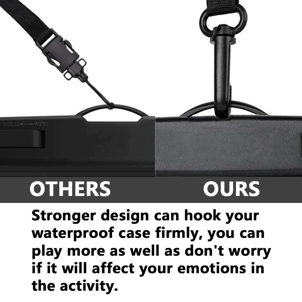 3-Pack Waterproof Floating Phone Pouch – Universal Dry Bag Case for iPhone & Samsung (Beach, Swimming & Water Sports)